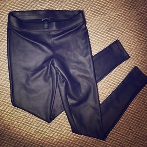 Pleather leggings